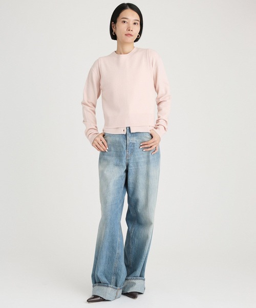 【未使用品】BABYLONE バビロン　2WAYアンサンブルニット BABYLONE ニット セーター 2WAYアンサンブルニット レディース