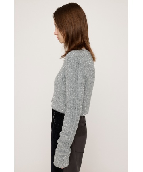 SLY（スライ） ニット セーター GLITTER KNIT 2WAY C/D グリッター