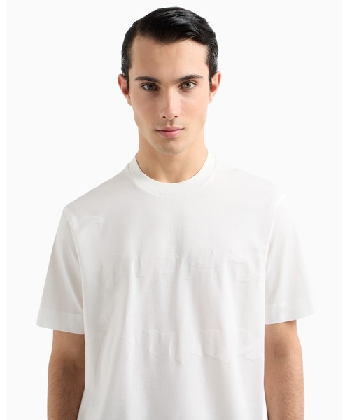 EMPORIO ARMANI tシャツ 「エンポリオ アルマーニ」Tシャツ ジャージー