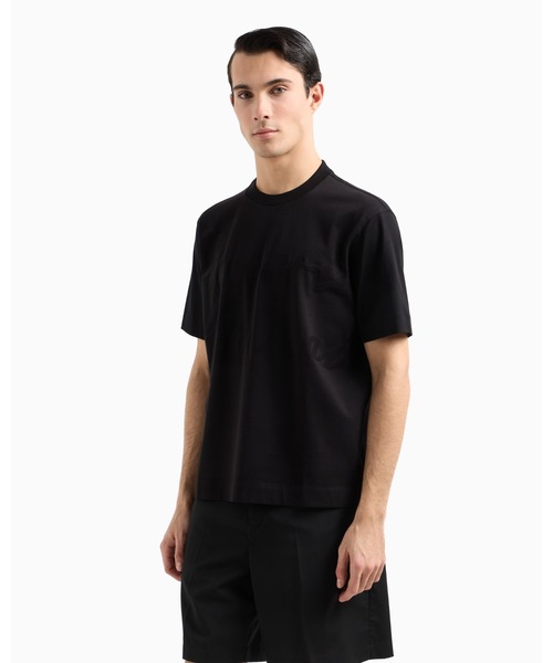 EMPORIO ARMANI tシャツ 「エンポリオ アルマーニ」Tシャツ ジャージー