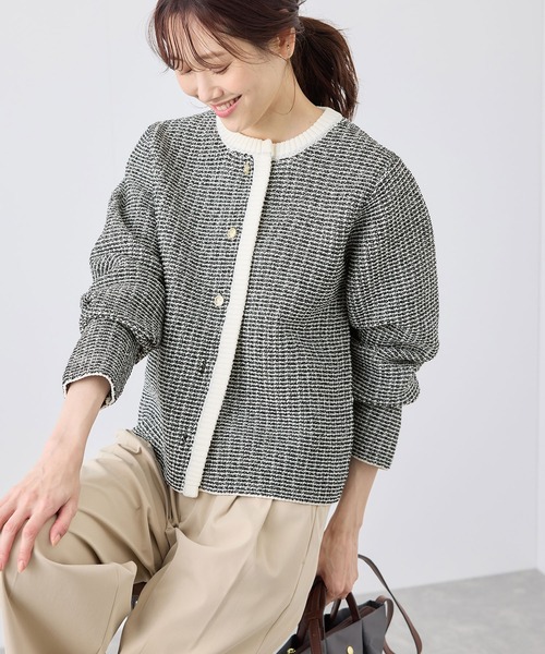 Archivio j.m ribot アンティークコットンカーディガン Archivio j.m ribot アンティークコットンカーディガン ARCHIVIO J.M.