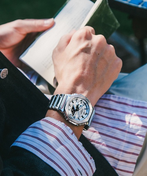 G-SHOCK 腕時計 FINE METALLIC SERIES / GM-2100YM-8AJF メンズ