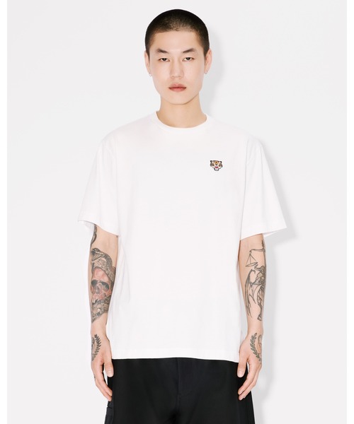 KENZO tシャツ 'KENZO Happy Tiger' エンブロイダリー Tシャツ