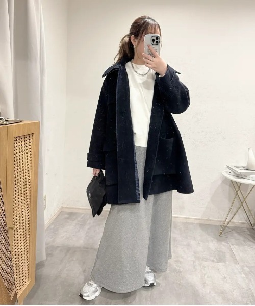 長袖セーター　ウール混　防風撥水スカート　超軽量　サイズS 秋冬　新品タグ付き スカート 選べる3丈裏起毛スカート : ZOZOTOWN Yahoo!店 - 通販