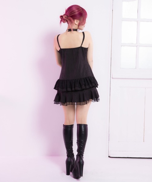 平成ギャル 姫ギャル 黒ピンク レースミニワンピース 平成ギャル 姫ギャル 黒ピンク レースミニワンピース 2025年最新