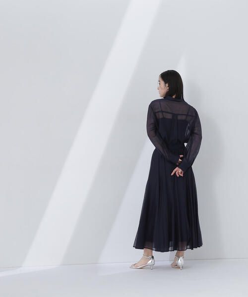 NATURAL BEAUTY BASIC ブラウス シャツ 「Oggi掲載」シャイニー