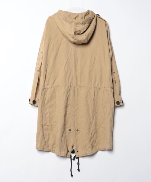 「FIG&VIPER」 モッズコート FREE ベージュ レディース_画像2