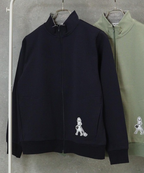 トレーナー スウェット 「オンラインストア・店舗限定商品」裏毛ハイネックジップスウェット レディース