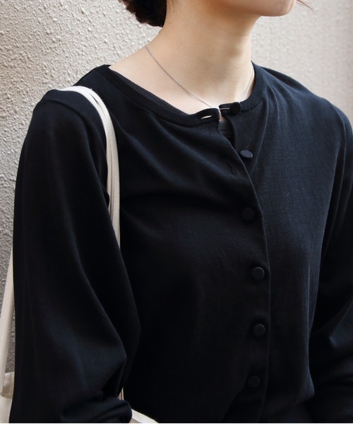 pptk【THE SHINZONE】ICE COTTON KNIT CAR ICE COTTON KNIT CARDIGAN – Shinzone