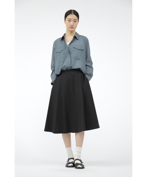 MARGARET HOWELL スカート SOFT COMPACT COTTON : ZOZOTOWN