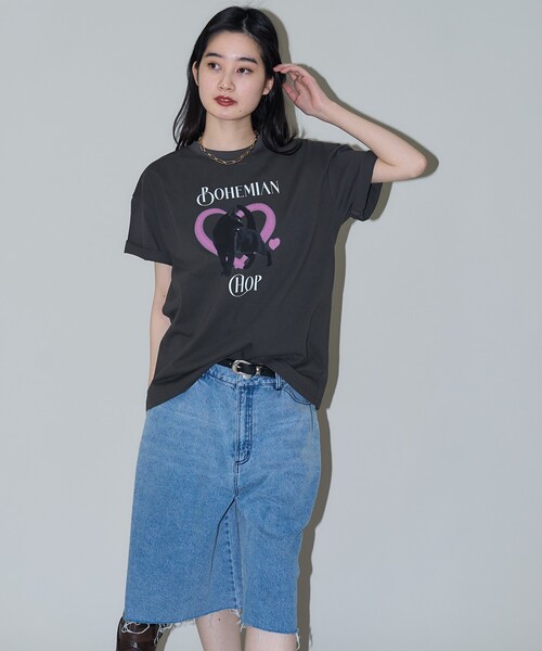 tシャツ PUBLUX/パブリュクス シアー パイピング ロンT　限定展開 レディース PUBLUX（パブリュクス）の「PUBLUX/パブリュクス ショート丈袖