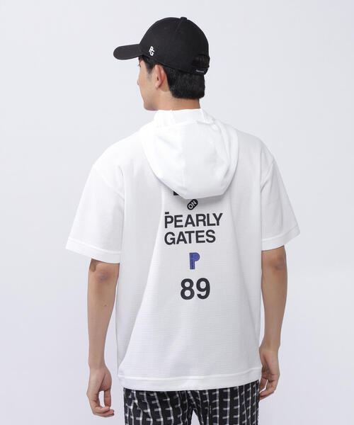 PEARLY GATES パーリーゲイツ　半袖ポロシャツ　ワッフル　メンズ ワッフルメッシュ半袖ポロシャツ | PEARLY GATES（パーリー