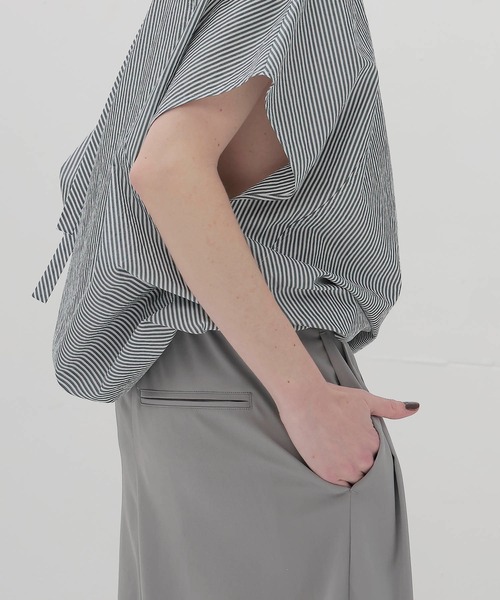 DRESSLAVE（ドレスレイブ） ワイドパンツ スラックス パンツ chambray