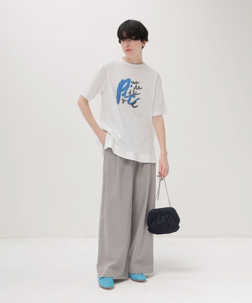 DRESSLAVE（ドレスレイブ） ワイドパンツ スラックス パンツ chambray