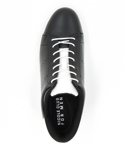 NICOLE CLUB FOR MEN スニーカー スリップイン レザースニーカー