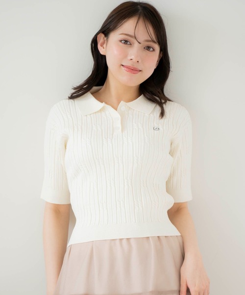 Noela - 新品！ノエラ　ケーブルニット セール 60%OFF】ノエラ Noela ショート丈ケーブルニット