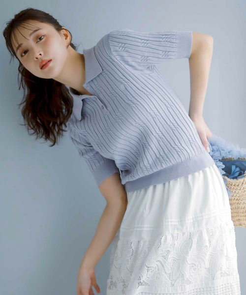 Noela - 新品！ノエラ　ケーブルニット セール 60%OFF】ノエラ Noela ショート丈ケーブルニット