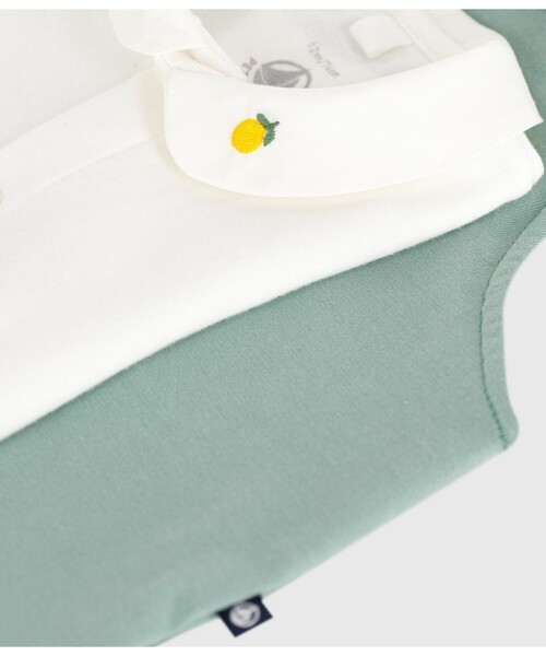 PETIT BATEAU サロペット オーバーオール ベビー2点セット