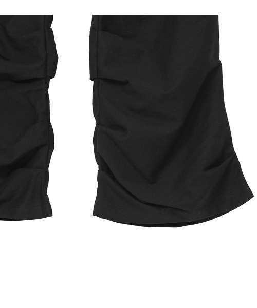 Miseki SEOUL パンツ Cotton shirring bootscut pants