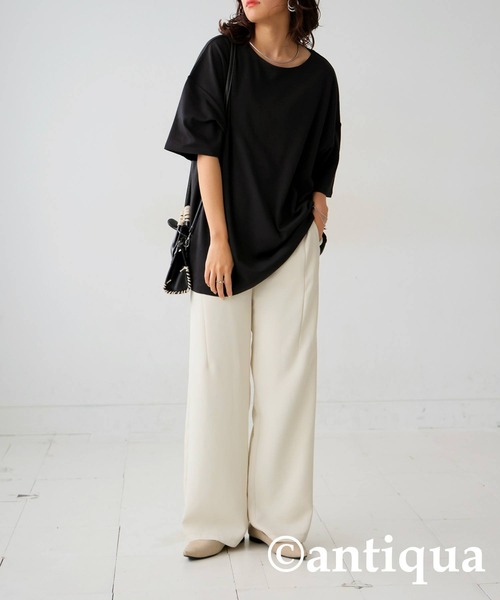 antiqua☆CUT-OFF BIG-T ホワイト 半袖 Tシャツ・ホワイト 楽天市場】 LADIES ALL ITEM > トップス > Tシャツ・カットソー