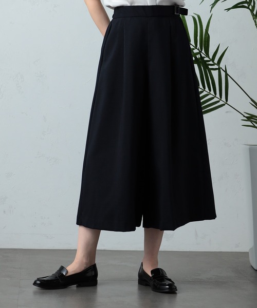 GALLORIA パンツ はっ水 ガウチョパンツ レディース : ZOZOTOWN
