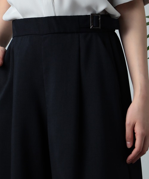 GALLORIA パンツ はっ水 ガウチョパンツ レディース : ZOZOTOWN