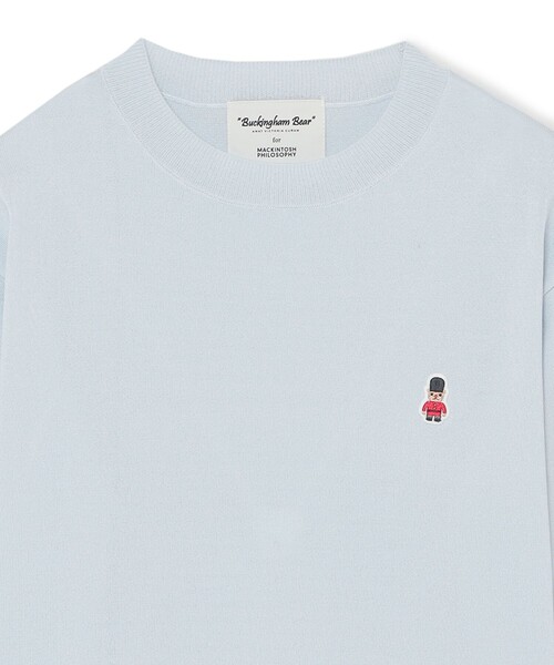 ニット セーター 「WEB＆一部店舗限定」バッキンガムベア ハーフスリーブニット レディース MACKINTOSH PHILOSOPHY ニット セーター 「WEB＆一部店舗限定
