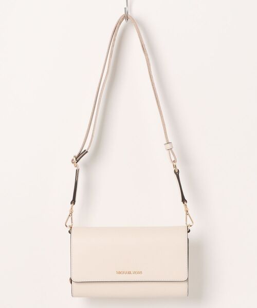 MICHAEL KORS ホワイトショルダーバッグ 新品】MICHAEL KORS ホワイト ショルダー マイケルコース
