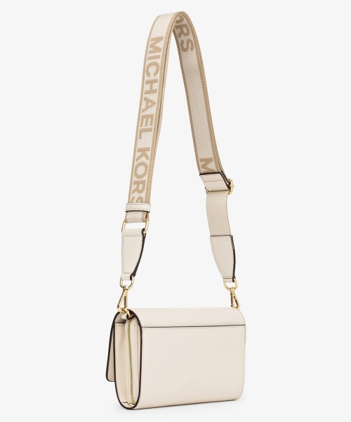 MICHAEL KORS ホワイトショルダーバッグ 新品】MICHAEL KORS ホワイト ショルダー マイケルコース