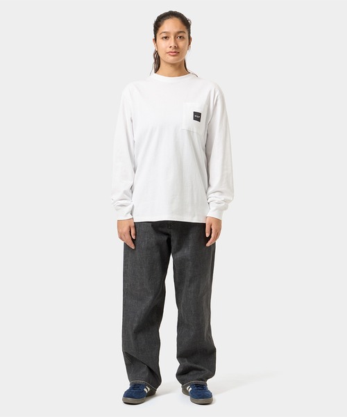 「HUF」 長(zhǎng)袖Tシャツ LARGE ホワイト メンズ
