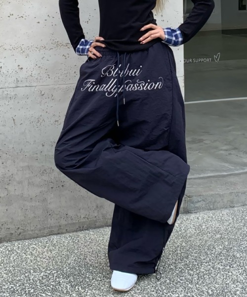 パンツ front logo nylon pants レディース : ZOZOTOWN Yahoo!店