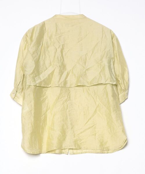 「B:MING by BEAMS」 7分袖チュニック MEDIUM イエロー レディース