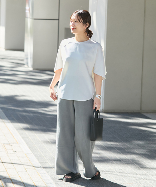 tシャツ 「追加3」「接触冷感」クールタッチ ORIGAMI Sleeveプルオーバー レディース JOURNAL STANDARD tシャツ 「追加3」「接触冷感」クールタッチ