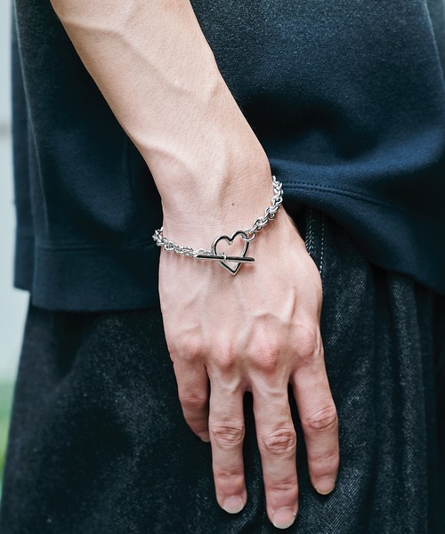 basicks ハート ブレスレット BASICKS（ベイシックス） ブレスレット 「BASICKS」Heart Bracelet
