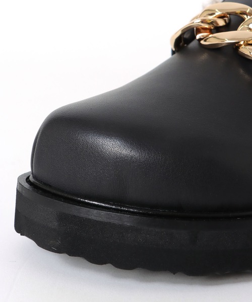 MOHI（モヒ） スリッポン 「MOHI/モヒ」チェーンファーサボ レディース