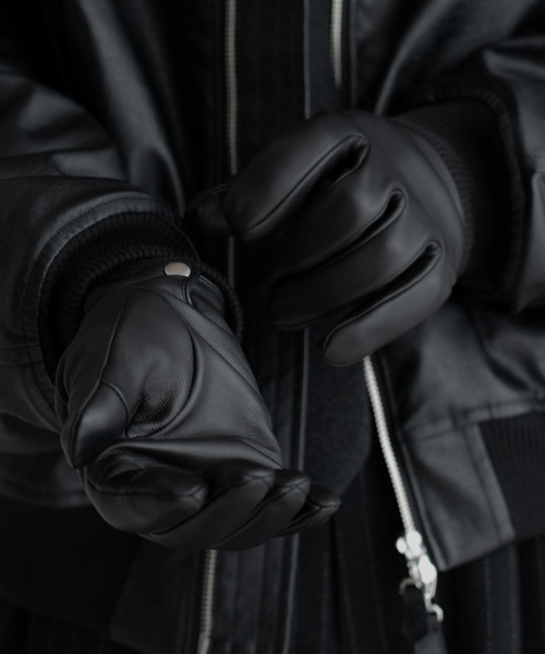 SINSS 手袋 Lamb Leather Gloves / ラムレザーグローブ メンズ