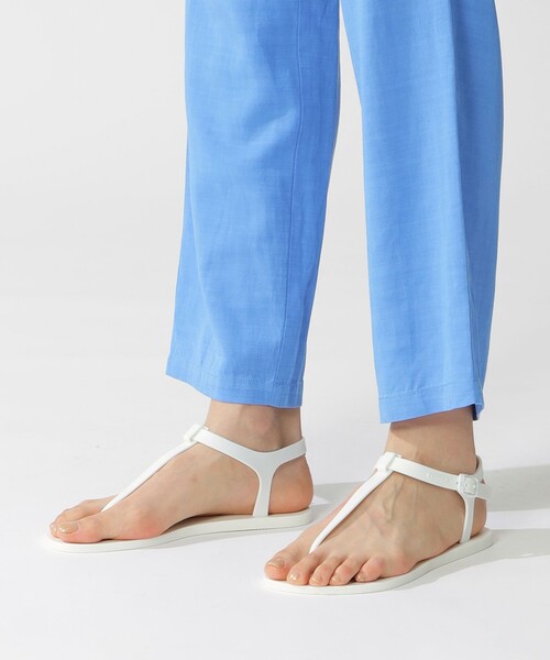 「ECOALF」 フラットサンダル 36 グリーン レディース_画像5