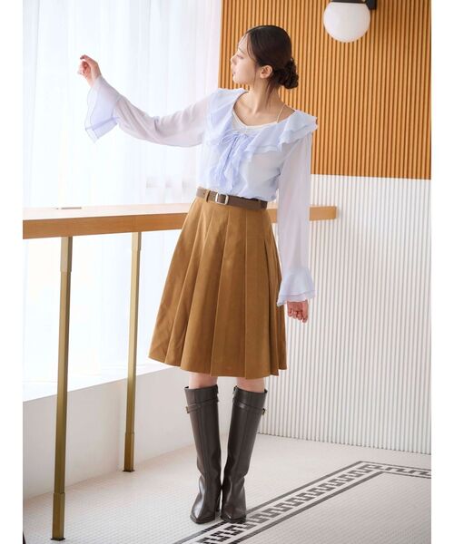 MERCURYDUO ニット＆スカート MERCURYDUO（マーキュリーデュオ） ワンピース メランジニット