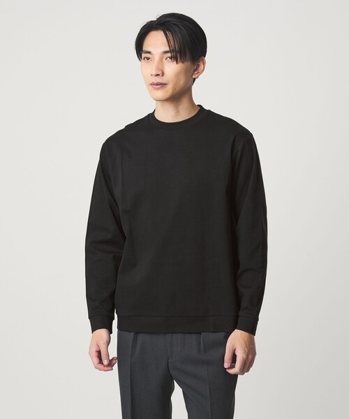 LOHEN ローヘン 新品タグ付 マイクロヤーンクルーネックカットソー　ホワイト LOHEN ローヘン 新品タグ付 マイクロヤーンクルーネックカットソー