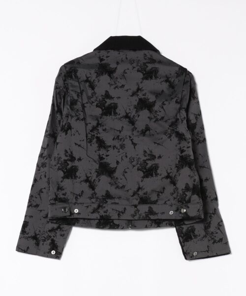 Desigual（デシグアル） ブルゾン アウター フロック加工 フラワー 