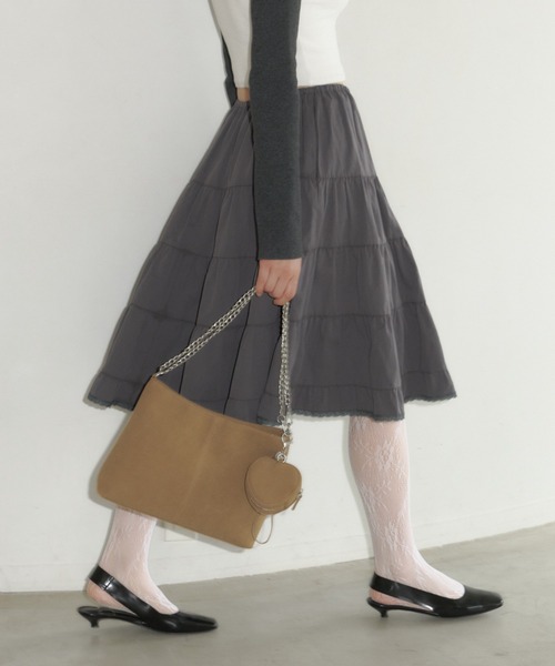 GIUNON スカート volume tiered lace skirt / ボリュームティアード GIUNON スカート volume tiered lace skirt / ボリュームティアード
