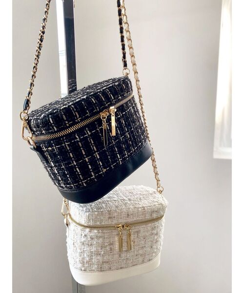 RESEXXY（リゼクシー） ショルダーバッグ バッグ ツイードバニティ