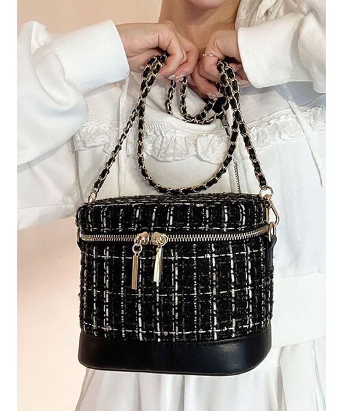 RESEXXY（リゼクシー） ショルダーバッグ バッグ ツイードバニティ