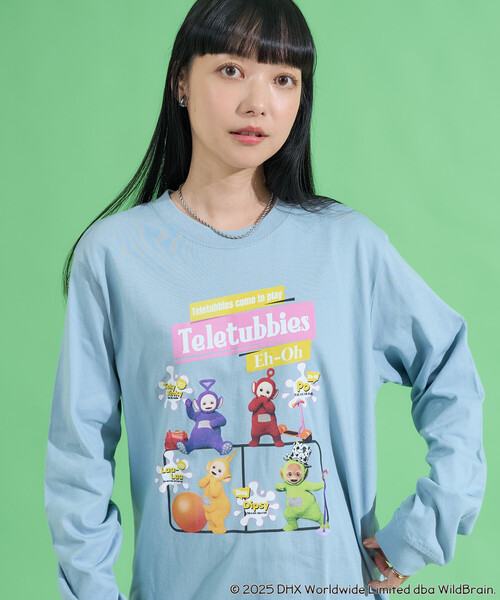 tシャツ Teletubbies レトロフロント プリントロンT レディース | FREAK'S STORE | 12