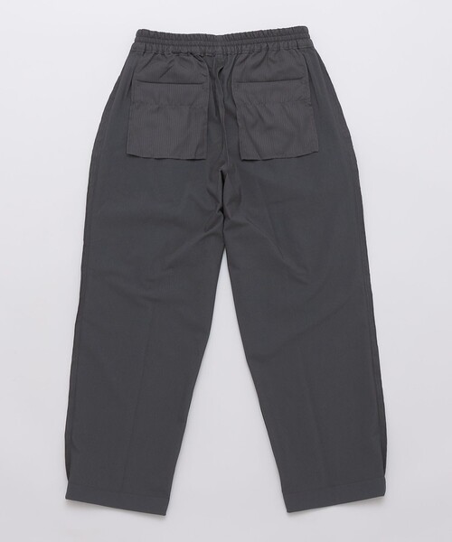 SHIPS イージーセットアップ 未使用 L チャコールグレー ストレッチ SHIPS Colors（シップスカラーズ） パンツ SHIPS Colors:「洗濯機可能