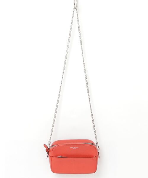 J&MDavidson ジェイアンドエムデヴィッドソン ショルダーバッグ レッド レディース J&M Davidson（J＆Mデヴィッドソン） 」 ショルダーバッグ - レッド