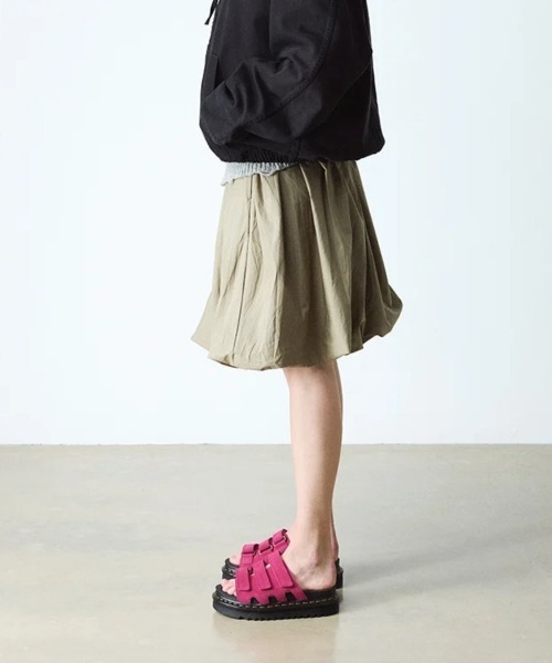 y*i様 Dr. Martens ブラック サンダル RAINE SLIDE Dr.Martens（ドクターマーチン） 厚底 サンダル Dr. MARTENS RAINE