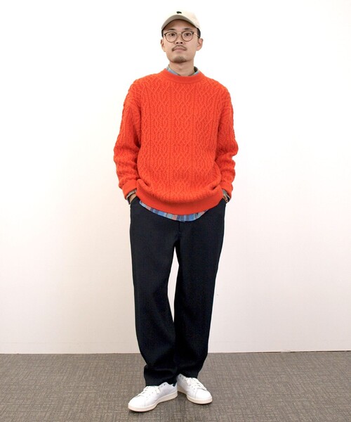 J.PRESS YORK STREET セーター ニット 「UNISEX」アランケーブル