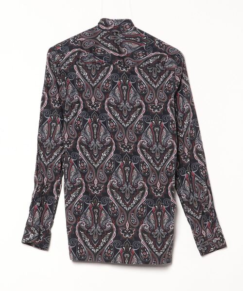 【新品未開封】プリティーグリーン　ペイズリー柄シャツ　サイズ4 Pretty Green グリーンペイズリー 総柄 シャツ サイズ4の通販 by