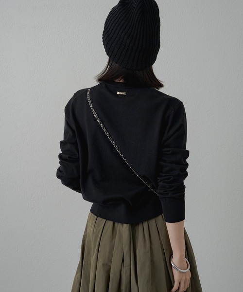 Loungedress（ラウンジドレス） 長袖ニット FREE ブルー レディース